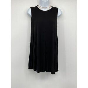 Black Sleeveless DressTop M